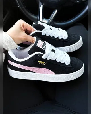 Puma Suede XL Black Pink — головне фото товару