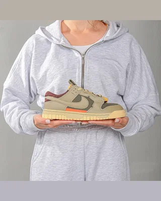 Nike Air Dunk Jumbo Medium Olive — головне фото товару