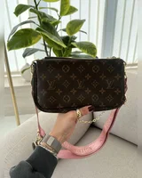 Louis Vuitton Multi Pochette Brown/Pink [бренд коробка] 24 x 13,5 x 4 — головне фото товару