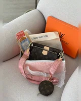 Louis Vuitton Multi Pochette Brown/Pink [бренд коробка] 24 x 13,5 x 4 — головне фото товару