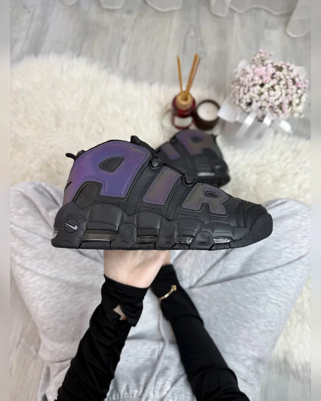 Nike Air More Uptempo black reflective — головне фото товару