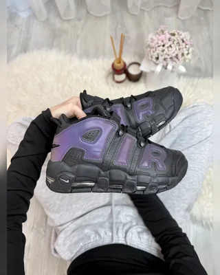 Nike Air More Uptempo black reflective — головне фото товару