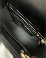 Dior Mini Lady Dior Bag Black/Gold 17 х 15 х 6 — головне фото товару