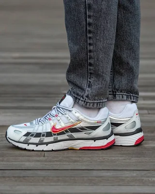 Nike P 6000 White Red — головне фото товару