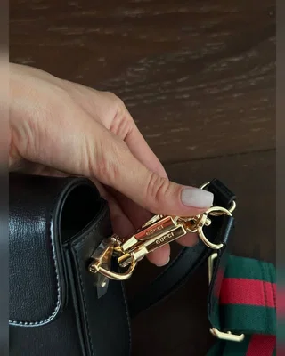 Gucci Horsebit 1955 Mini Bag Black Soft [бренд коробка] 20 х 15 х 5 — головне фото товару
