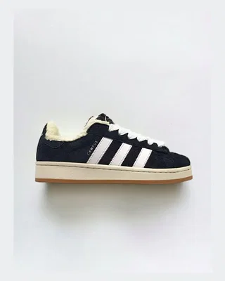 Adidas Campus 00s Premium Fur •Black• — головне фото товару