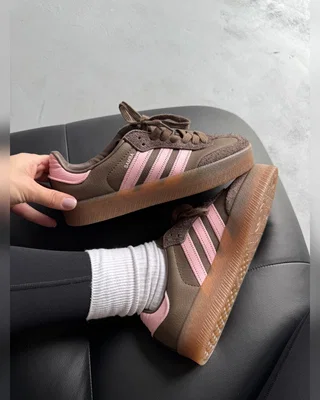 Adidas Samba Platform Brown Pink — головне фото товару