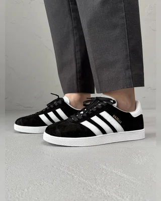 Adidas Gazelle Black White — головне фото товару
