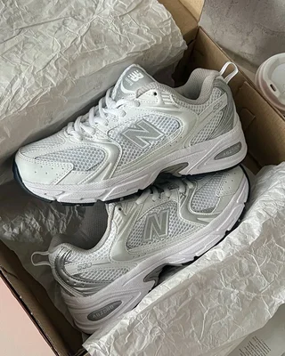 New Balance 530 'Silver White' box — головне фото товару