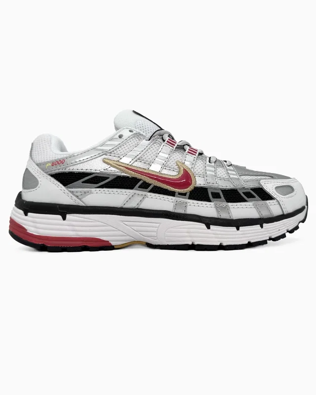 Nike P-6000 White/Silver/Red — головне фото товару
