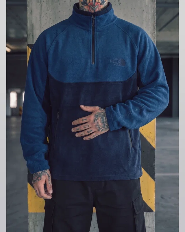 The North Face Флісова Кофта TNF синя — головне фото товару
