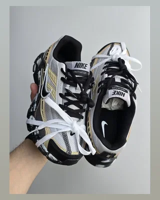 Nike Initiator Custom • White Black Beige • — головне фото товару