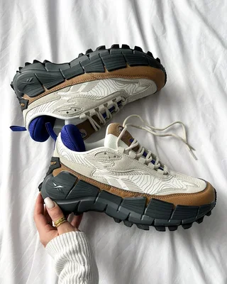 Reebok Zig Kinetica 2.5 Edge Beige Brown — головне фото товару