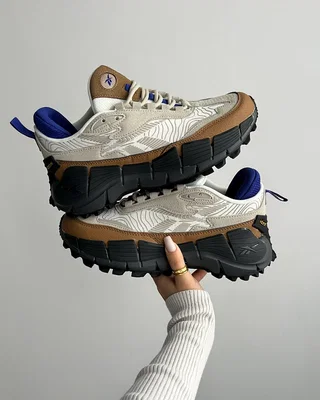 Reebok Zig Kinetica 2.5 Edge Beige Brown — головне фото товару