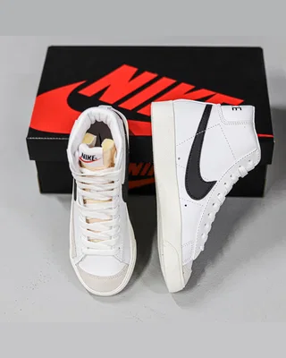 Nike Blazer Mid 77 Vintage White Black — головне фото товару