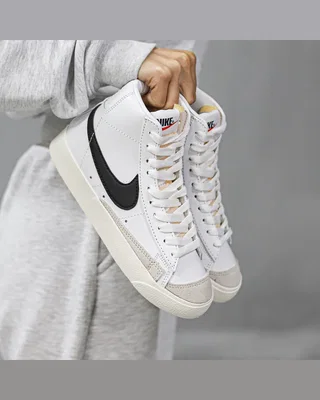 Nike Blazer Mid 77 Vintage White Black — головне фото товару