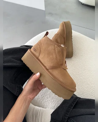 UGG Neumal Platform Zipper Chestnut — головне фото товару
