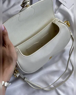 Dior Bobby East West Bag Box Calfskin White [бренд коробка] 14 х 23 х 6 — головне фото товару