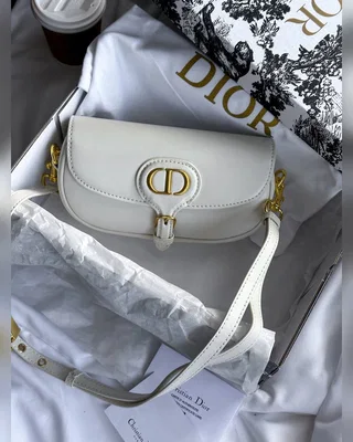 Dior Bobby East West Bag Box Calfskin White [бренд коробка] 14 х 23 х 6 — головне фото товару