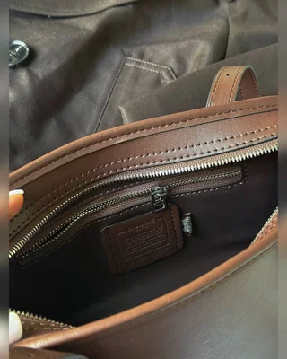 COACH ‎‎‎‎ Coach 1941 Swing Zip Bag Brown [оригінальна коробка] 26 х 15 х 9 — головне фото товару