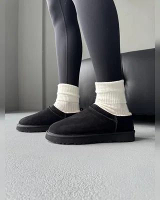 UGG Classic Micro Boot Black — головне фото товару