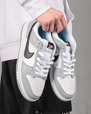 Nike Dunk Low SE GS 'Lottery Pack Grey Fog' — головне фото товару