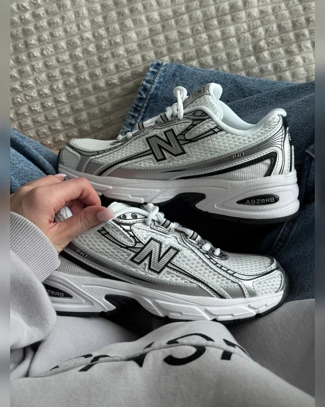 New Balance 740 V2 White Silver Black — головне фото товару