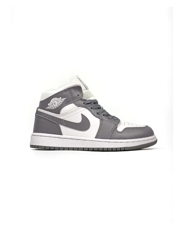 Nike Air Jordan 1 High Premium Fur •Grey White• — головне фото товару
