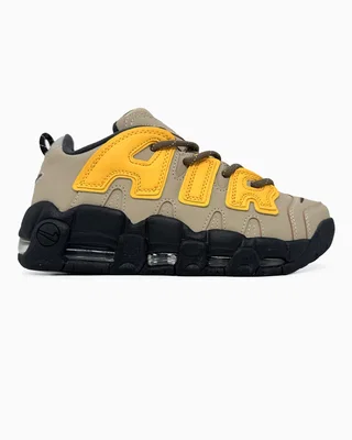 Nike Air More Uptempo 96 Brown Black Yellow — головне фото товару