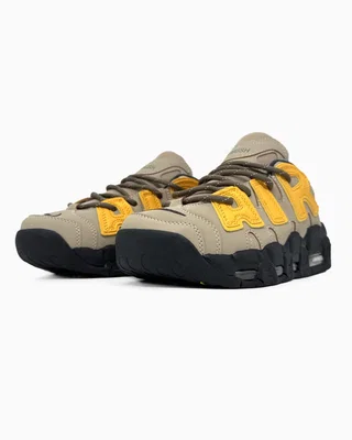 Nike Air More Uptempo 96 Brown Black Yellow — головне фото товару