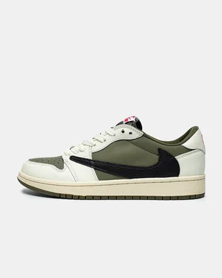 Nike Air Jordan 1 Retro Low OG SP x Travis Scott 'Medium Olive' — головне фото товару