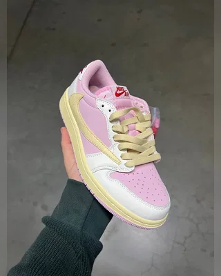 Nike 1 LOW x TRAVIS SCOTT ‘SHY PINK’ — головне фото товару
