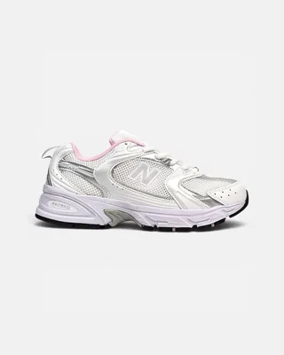 New Balance 530 • White Silver Pink • — головне фото товару