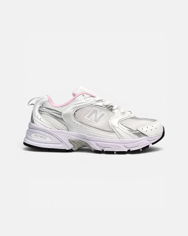 New Balance 530 • White Silver Pink • — головне фото товару