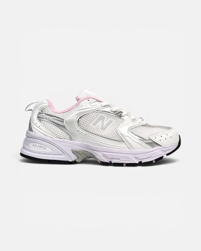 New Balance 530 • White Silver Pink • — головне фото товару