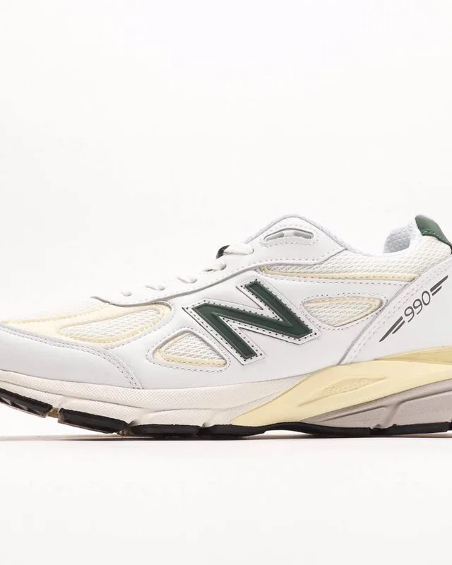 New Balance 990 White Green — головне фото товару