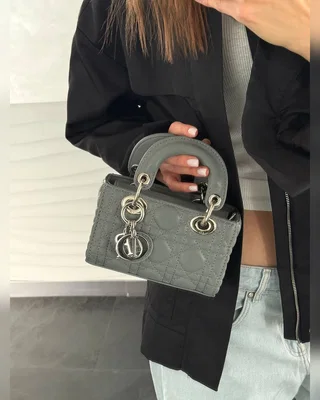 Dior Lady D Joy Micro Bag Grey [оригінальна коробка] — головне фото товару