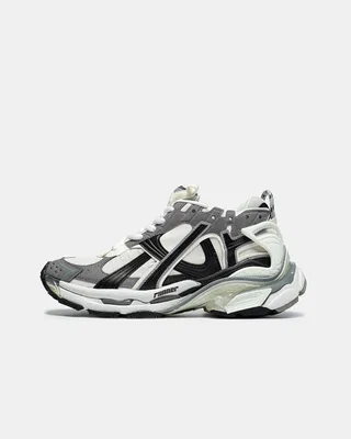 Balenciaga Nylon in Grey Black White — головне фото товару