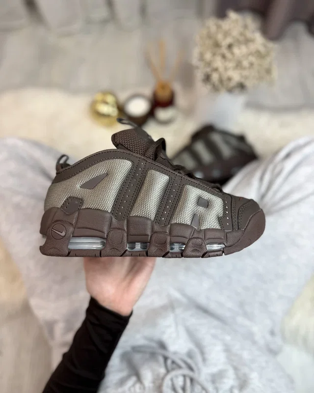 Nike Air More Uptempo Low brown Gum Premium — головне фото товару