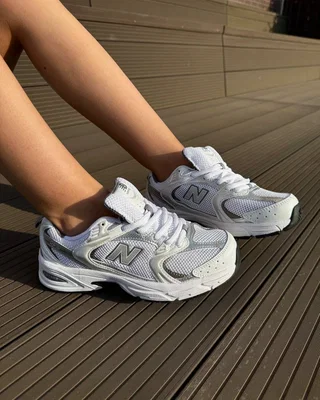 New Balance 530 white grey — головне фото товару