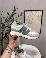 New Balance 327 Grey White — головне фото товару