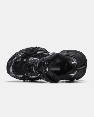 Balenciaga 3XL Sneaker 'Worn-Out Black White — головне фото товару