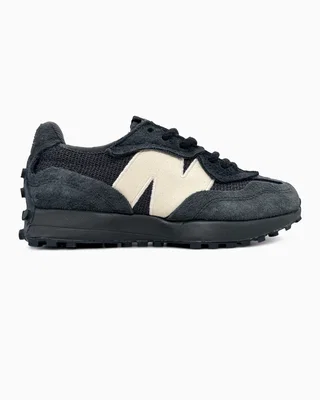 New Balance 327 Black Grey White — головне фото товару