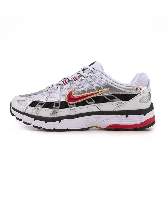 Nike P6000 White Silver Black Red — головне фото товару