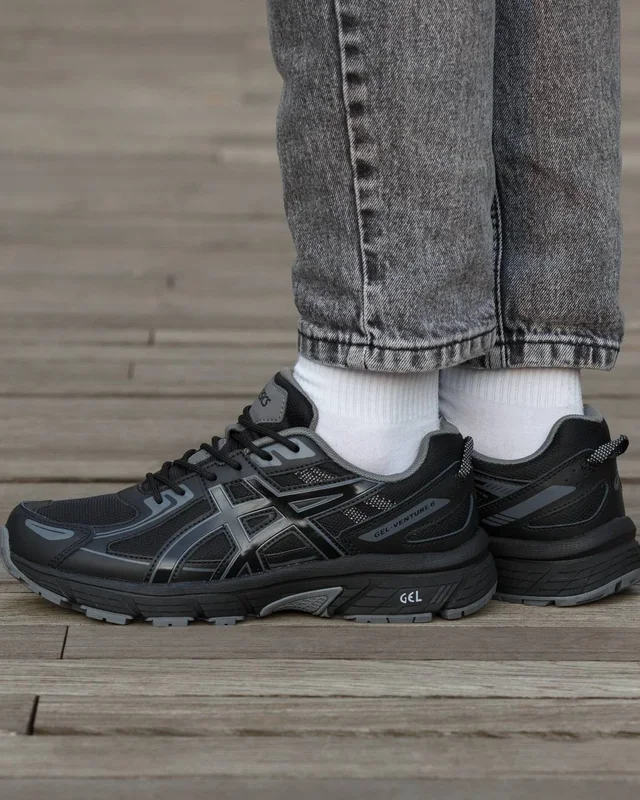 Asics Gel Venture 6 Black Grey — головне фото товару