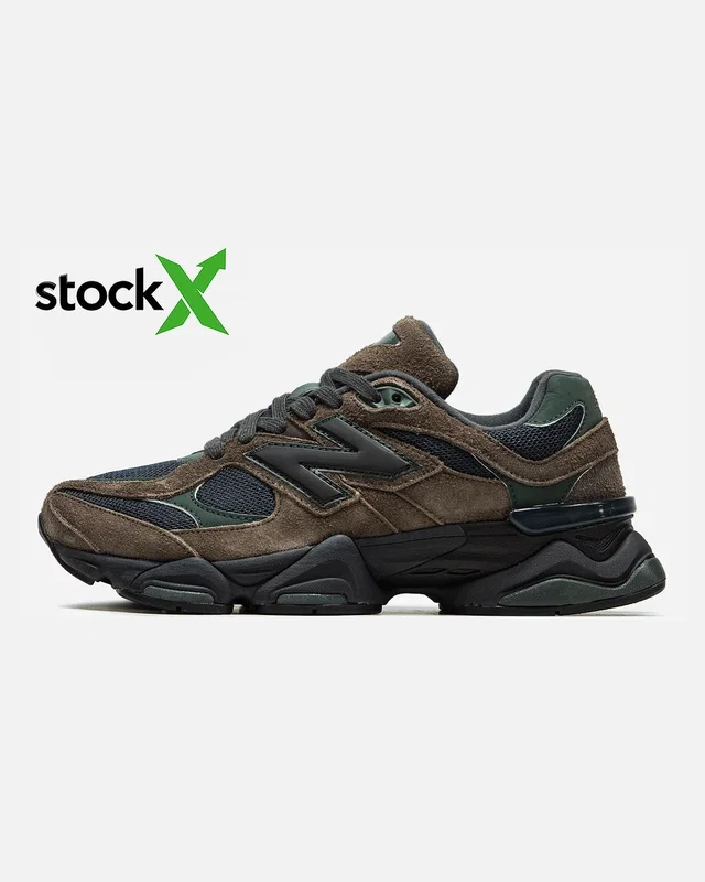 New Balance 9060 Brown Dark Green — головне фото товару