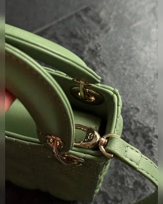 Dior Christian Dior Micro Lady Dior Bag Green [оригінальна коробка] — головне фото товару