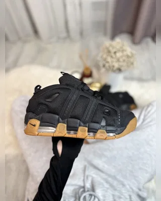 Nike Air More Uptempo Low Black Gum Premium — головне фото товару