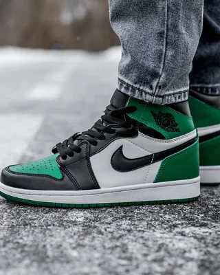 Nike Air Jordan Retro 1 Black Gren — головне фото товару