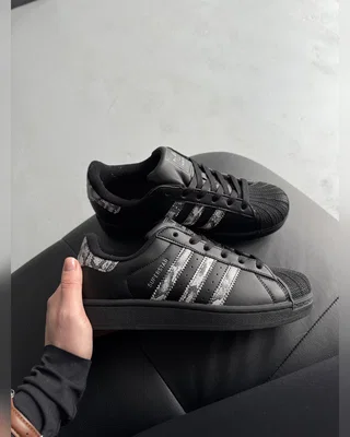 Adidas Superstar II Black Snakeskin — головне фото товару